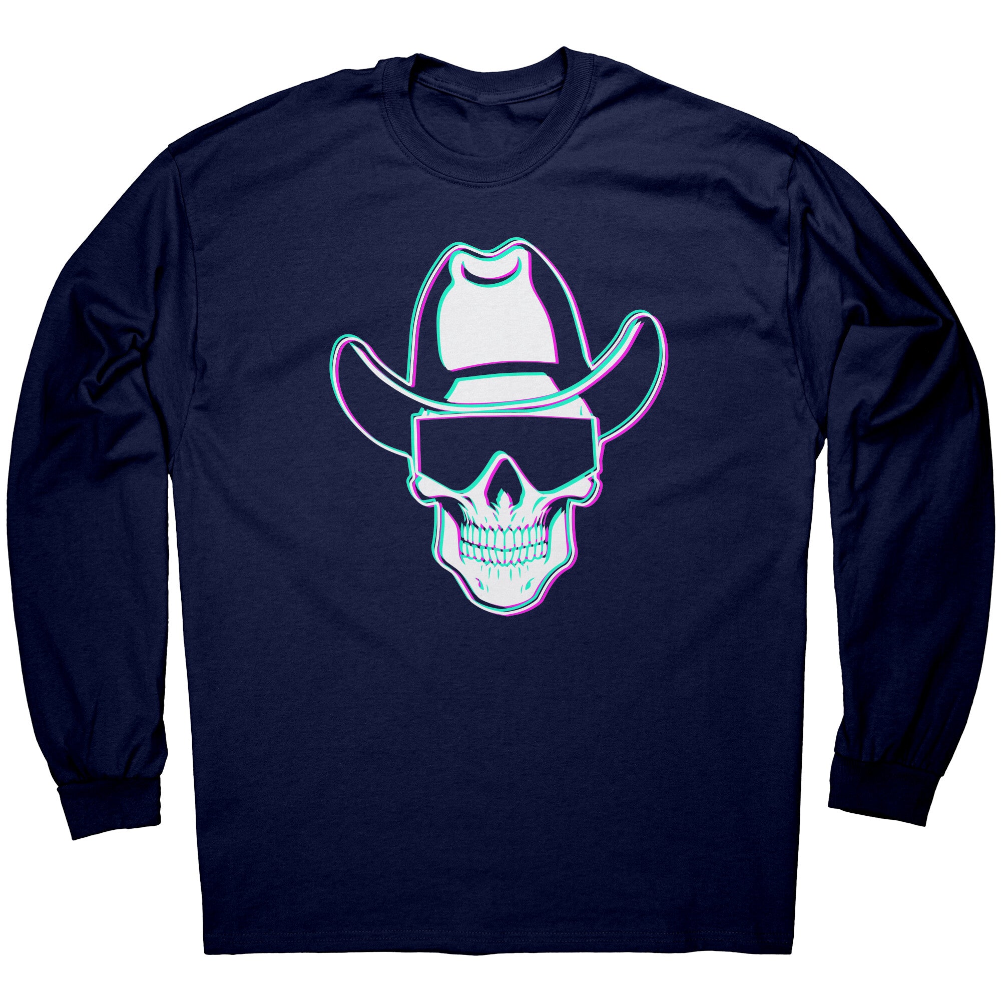 Retro Cowboy Skull -Apparel | Drunk America 