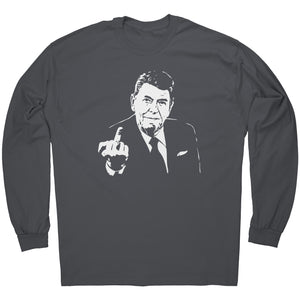 Ronald Reagan Middle Finger -Apparel | Drunk America 