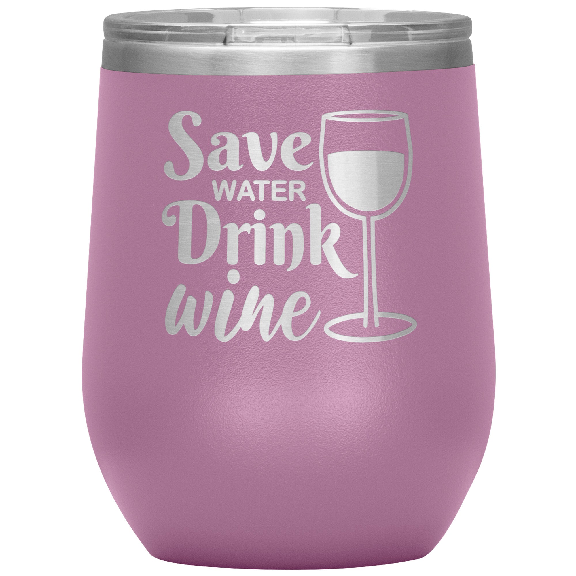 Save Water Drink Wine Tumbler -Tumblers | Drunk America 