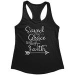 Saved By Grace Through Faith (Ladies) -Apparel | Drunk America 