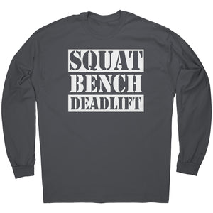 Squat Bench Deadlift -Apparel | Drunk America 