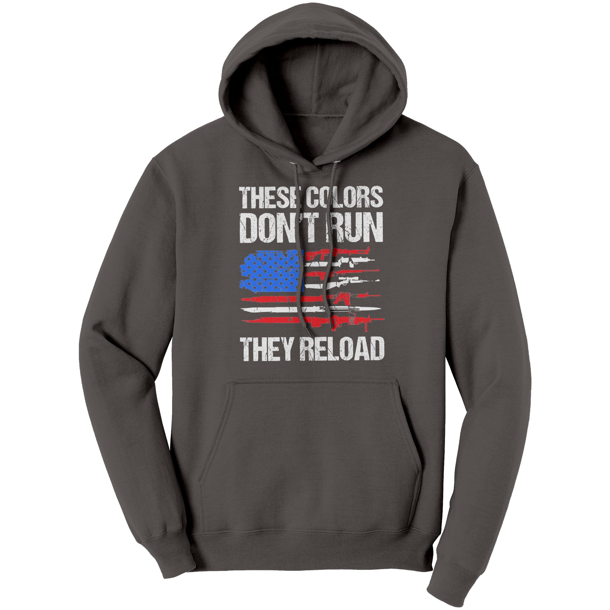 These Colors Don't Run They Reload (Ladies) -Apparel | Drunk America 
