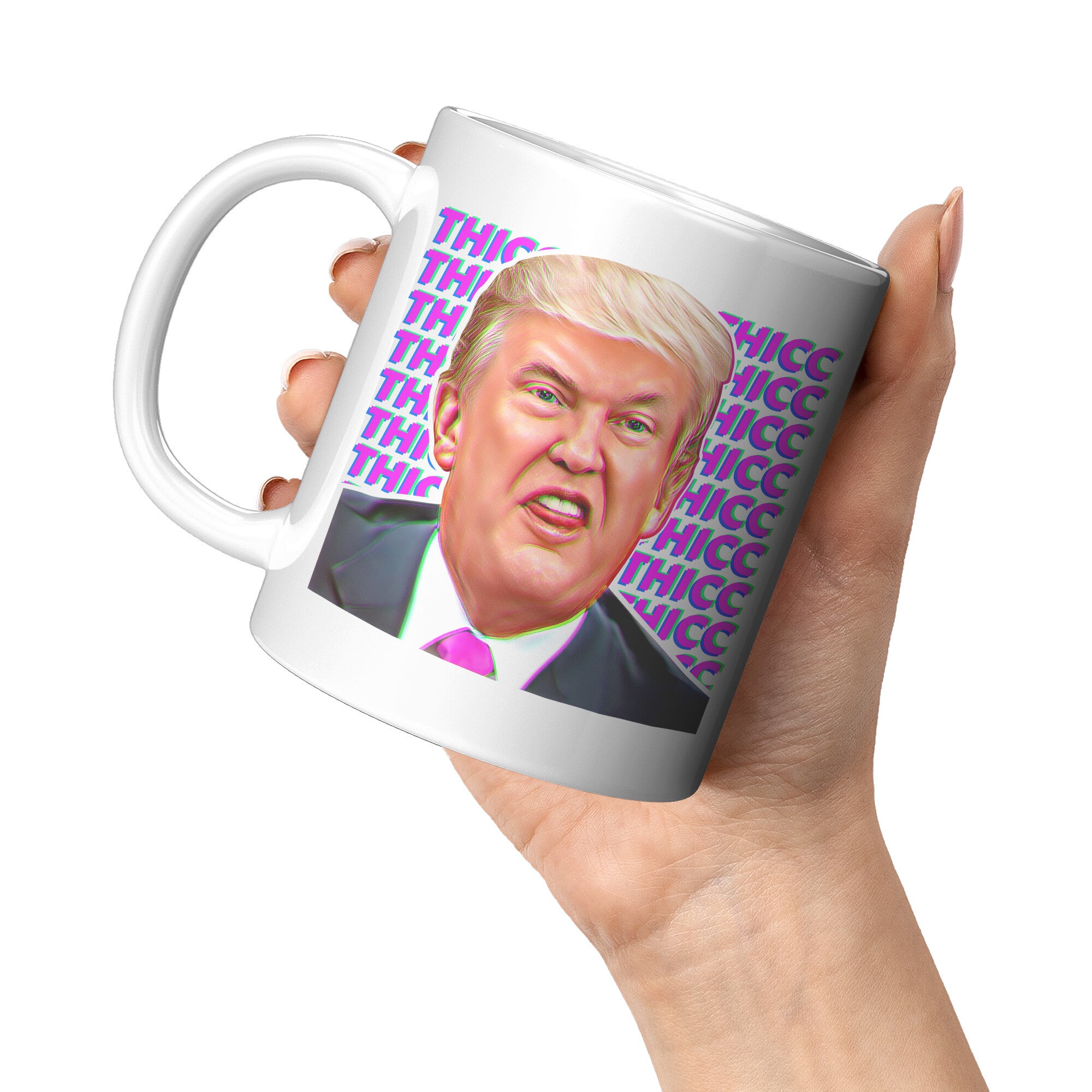 Thicc Coffee Mug -Ceramic Mugs | Drunk America 