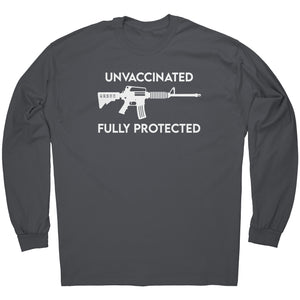 Unvaccinated Fully Protected 2nd Amendment -Apparel | Drunk America 