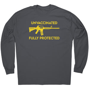 Unvaccinated Fully Protected T-Shirt | Anti Vaccine T-Shirt | Drunk America