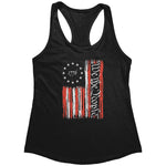 We The People 1776 American Flag (Ladies) -Apparel | Drunk America 