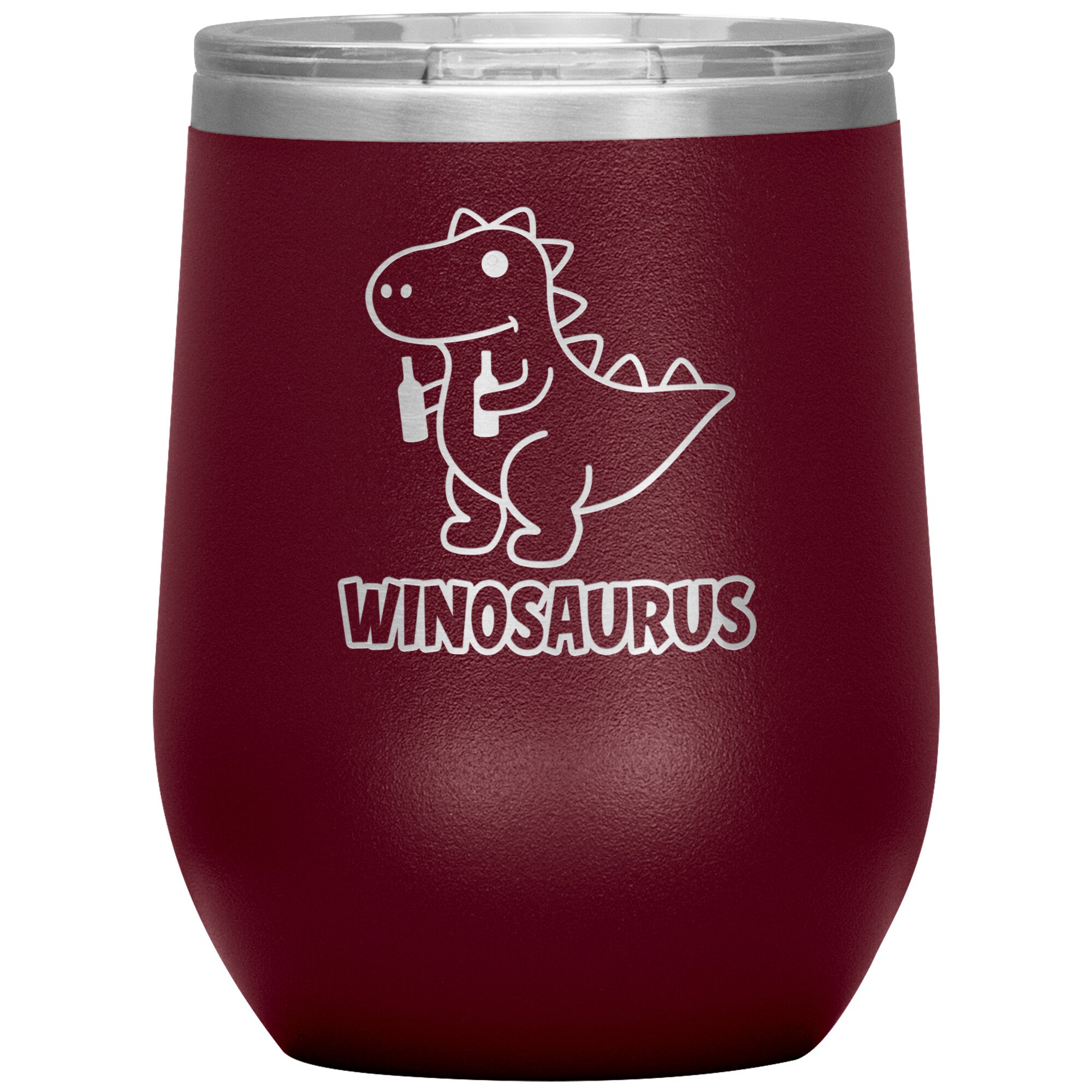 Winosaurus Wine Tumbler -Tumblers | Drunk America 