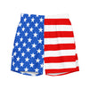 American Flag Men's Swim Trunks - | Drunk America 