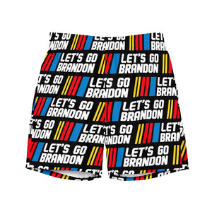 Let's Go Brandon Men's Swim Trunks - | Drunk America 