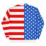 American Flag Unisex Bomber Jacket - | Drunk America 