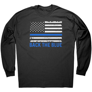 Back The Blue -Apparel | Drunk America 