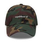 Republican AF Dad Hat - | Drunk America 