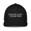 Spoiler Alert Trump Wins Flex Fit Trucker Cap - | Drunk America 