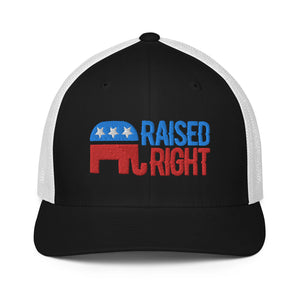 Raised Right Flex Fit Trucker Cap - | Drunk America 
