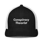 Conspiracy Theorist Flex Fit Trucker Cap - | Drunk America 