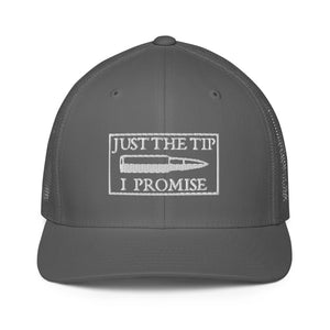 Just The Tip I Promise Flex Fit Trucker Cap - | Drunk America 