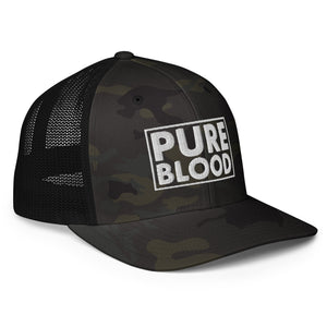 Pureblood Flex Fit Trucker Cap - | Drunk America 