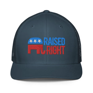 Raised Right Flex Fit Trucker Cap - | Drunk America 