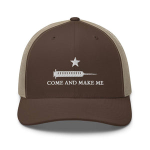 Come And Make Me Trucker Cap - | Drunk America 