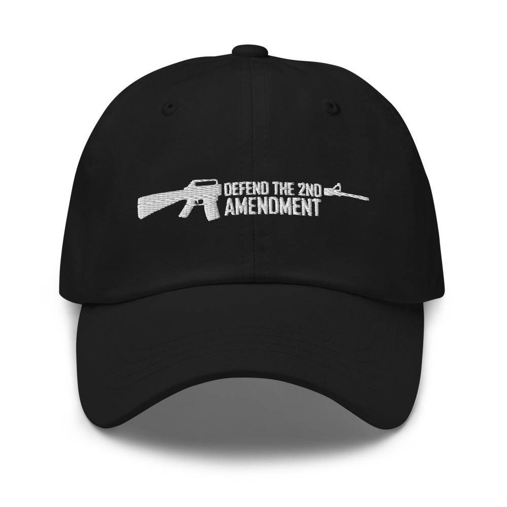 Defend The 2nd Amendment Dad hat -Dad Hat | Drunk America 