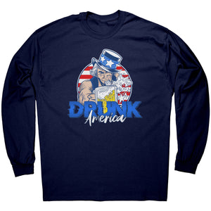 Drunk America Logo -Apparel | Drunk America 