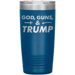 God Guns & Trump Tumbler -Tumblers | Drunk America 