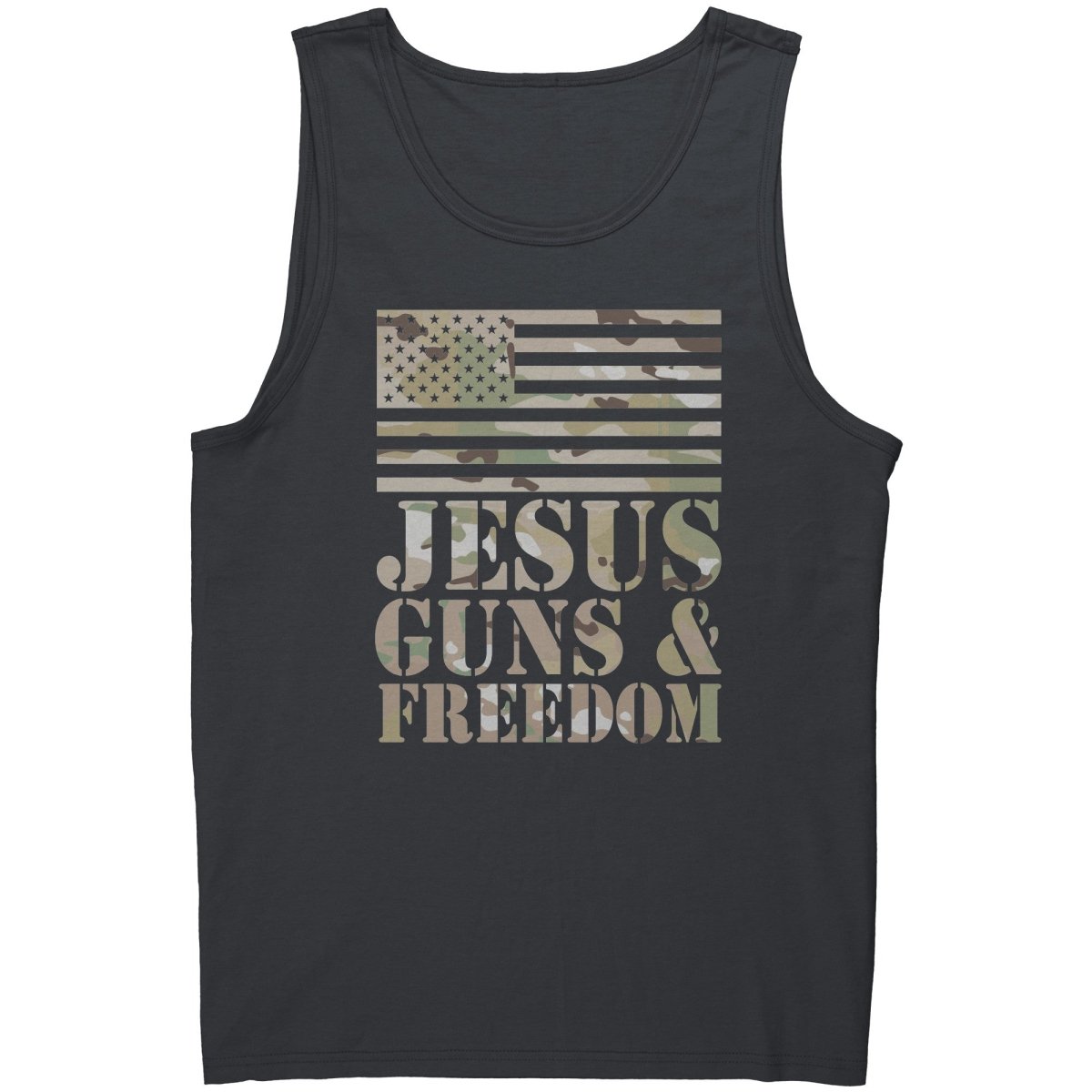 Jesus, Guns, & Freedom – Apparel by Drunk America