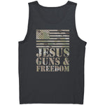 Jesus, Guns, & Freedom – Apparel by Drunk America