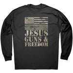 Jesus, Guns, & Freedom – Apparel by Drunk America