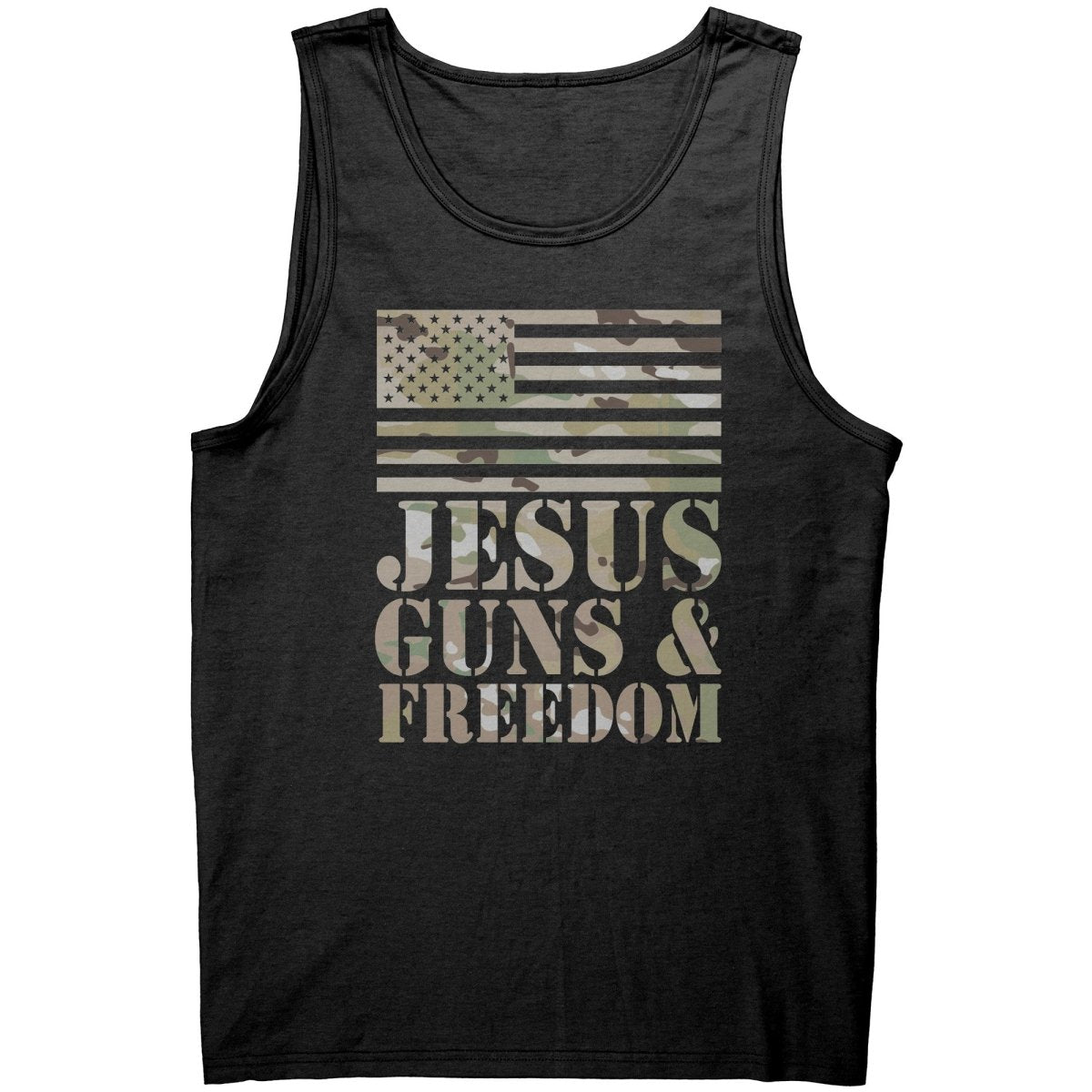 Jesus, Guns, & Freedom – Apparel by Drunk America