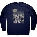 Jesus, Guns, & Freedom – Apparel by Drunk America