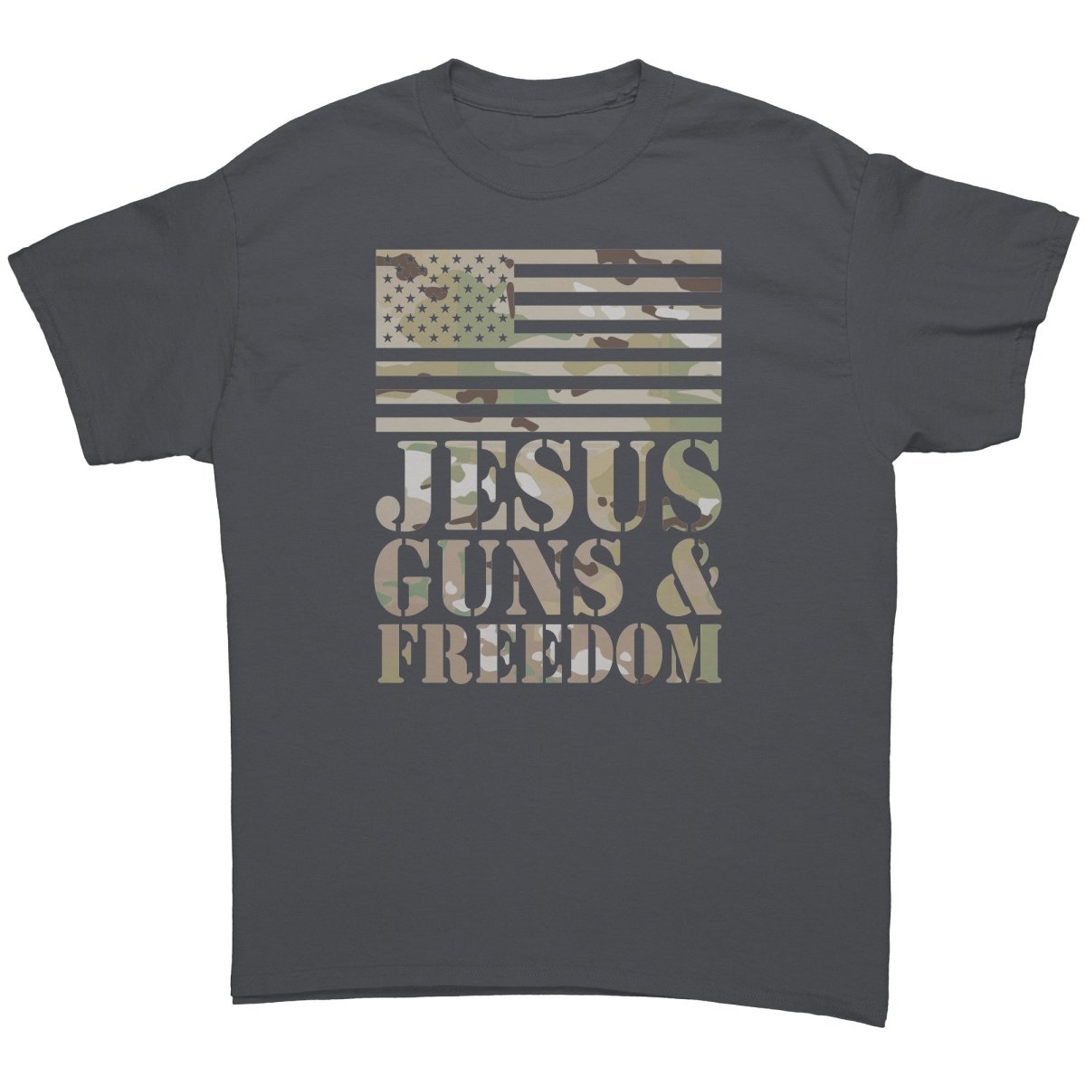 Jesus, Guns, & Freedom – Apparel by Drunk America