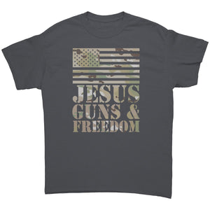 Jesus, Guns, & Freedom – Apparel by Drunk America