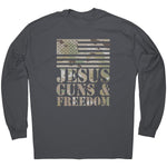 Jesus, Guns, & Freedom – Apparel by Drunk America