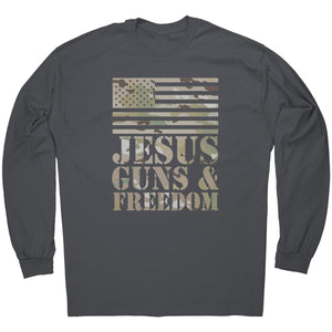 Jesus, Guns, & Freedom – Apparel by Drunk America