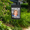 Maga In The Front Ultra Maga In The Back Garden Flag – Home Goods by Drunk America