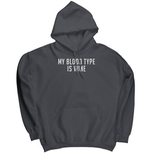 My Blood Type Is Wine (Ladies) -Apparel | Drunk America 