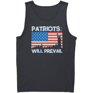 Patriots Will Prevail -Apparel | Drunk America 