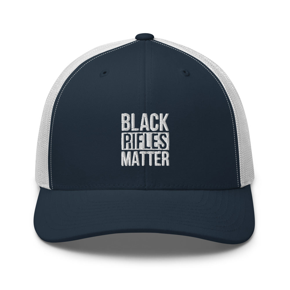 Black Rifles Matter Trucker Cap - | Drunk America 