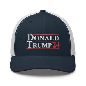 Donald Trump '24 Trucker Cap - | Drunk America 