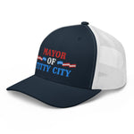 Mayor Of Titty City Trucker Cap - | Drunk America 