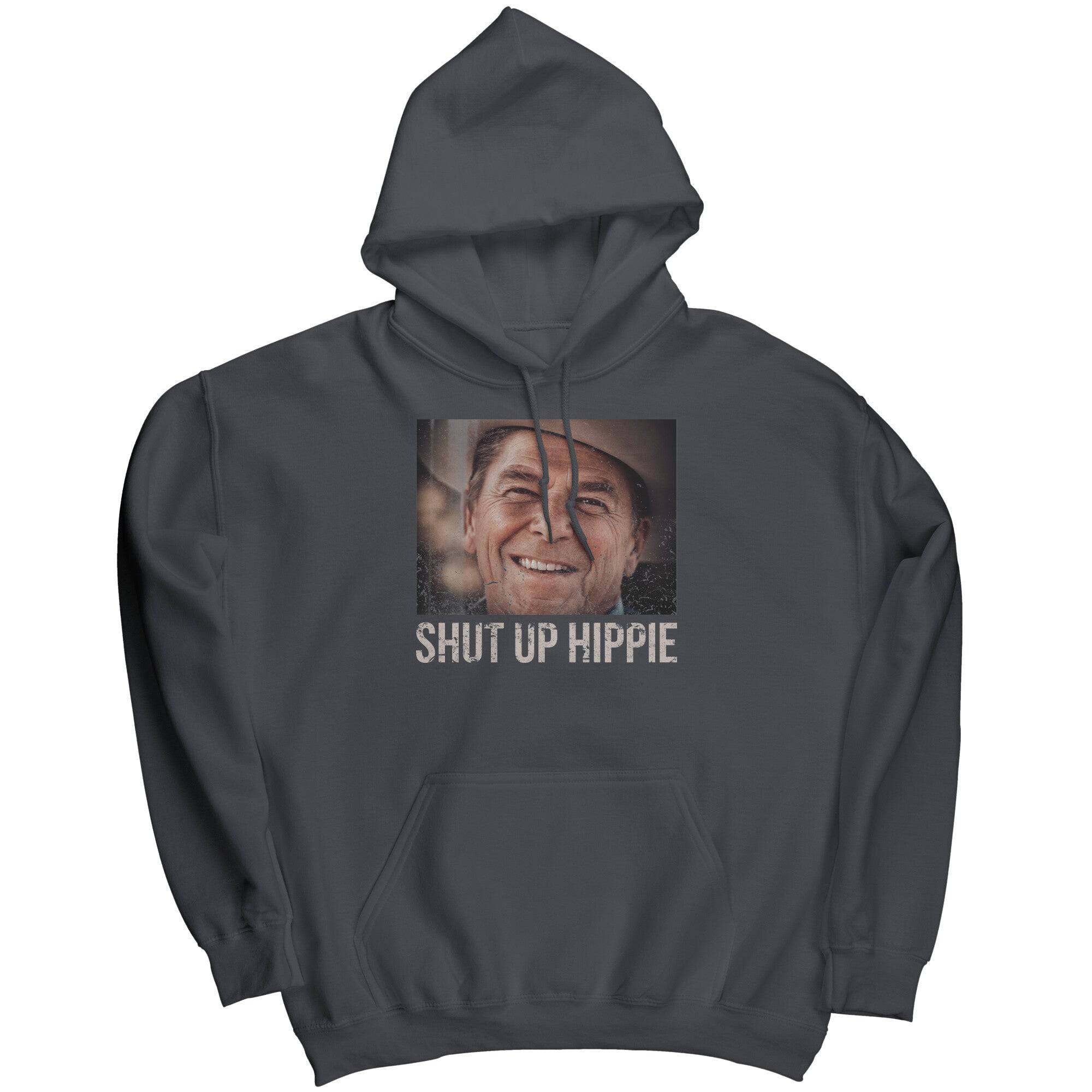 Shut Up Hippie -Apparel | Drunk America 