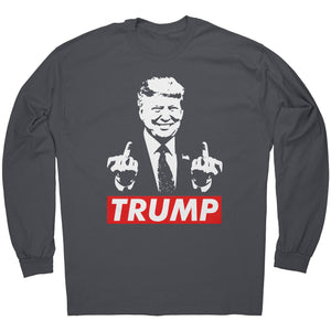 Trump Middle Fingers -Apparel | Drunk America 