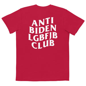 Anti Biden LGBFJB Club Comfort Colors Pocket Tee - | Drunk America 